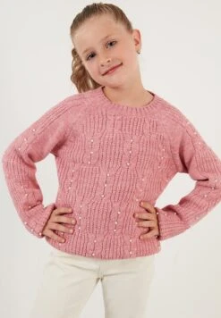 LELA Regular Fit - Trui - Rose