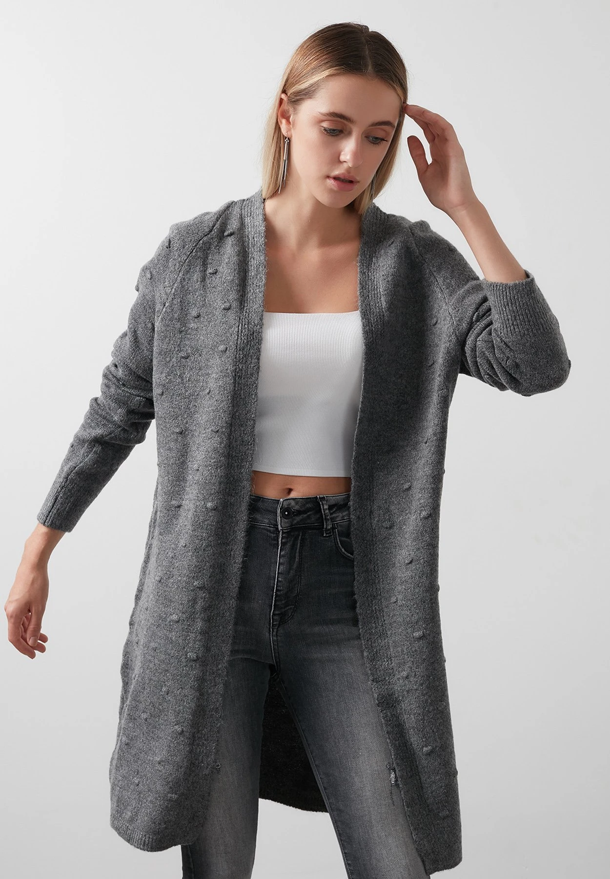 LELA Vest - Dark Grey 4 LELA Vest - Dark Grey - Afbeelding 2