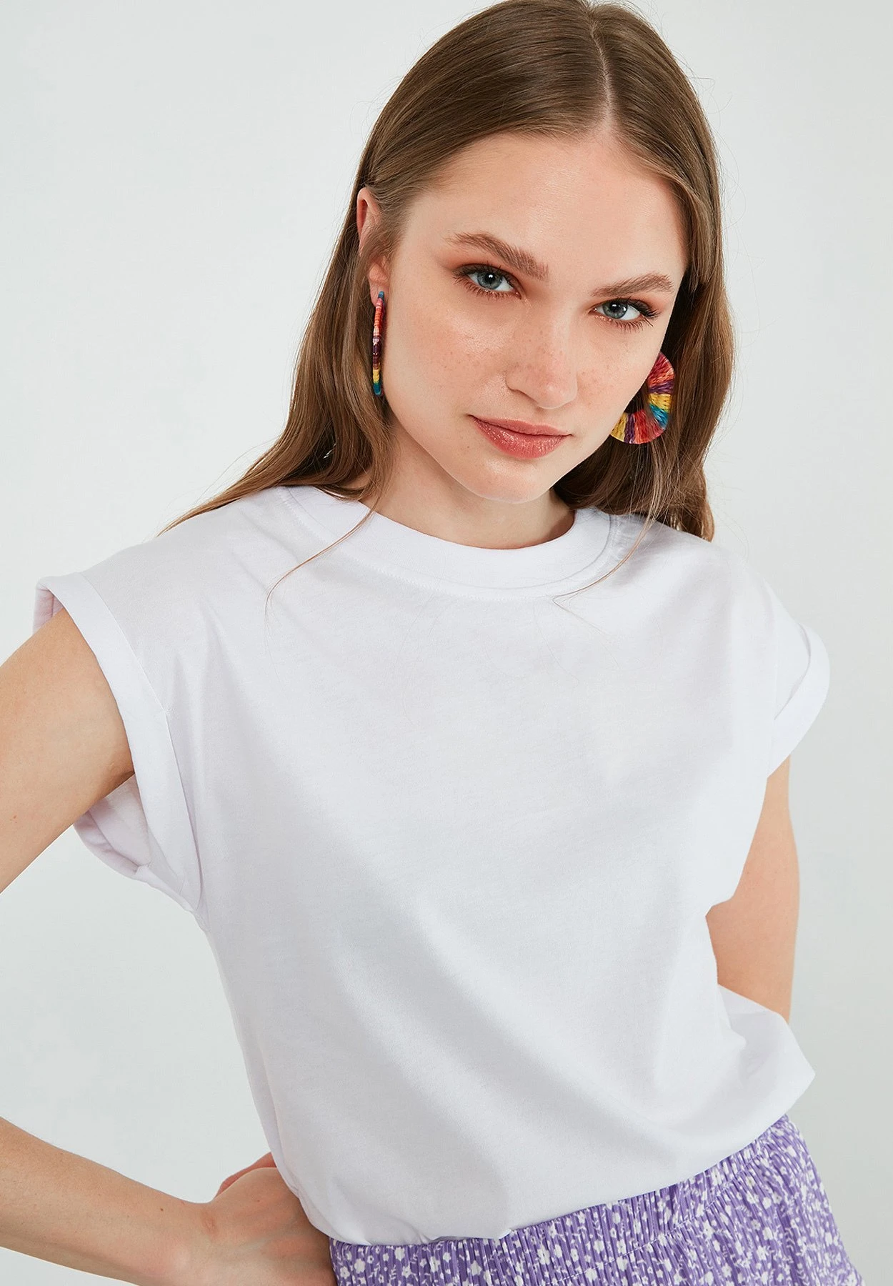 LELA Basic - T-Shirt Basic - White 3 LELA Basic - T-Shirt Basic - White