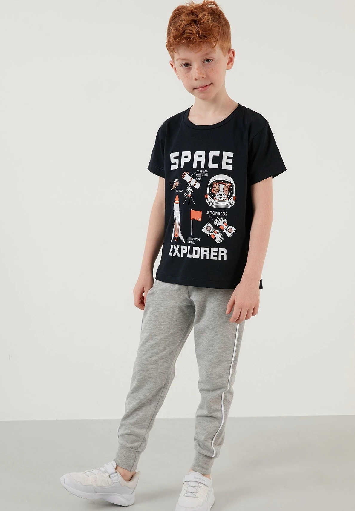 LELA Regular Fit - T-Shirt Print - Dark Blue 4 LELA Regular Fit - T-Shirt Print - Dark Blue - Afbeelding 2