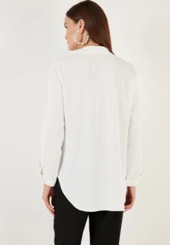 LELA Overhemdblouse - Ecru -Lela 81a081699cac41aca6d1cf06a0642cb3