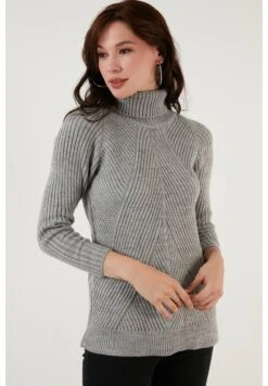 LELA Regular Fit - Trui - Grey -Lela 853c662dd46a43c7a54f9862202107c3