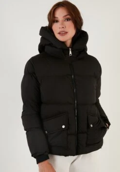 LELA Regular Fit - Winterjas - Black