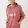 LELA Loose Fit - Hoodie - Dusty Rose Color 2 LELA Loose Fit - Hoodie - Dusty Rose Color -Lela 86275327257448a18c4d341f80103087