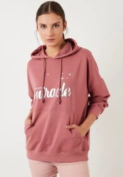 LELA Loose Fit - Hoodie - Dusty Rose Color