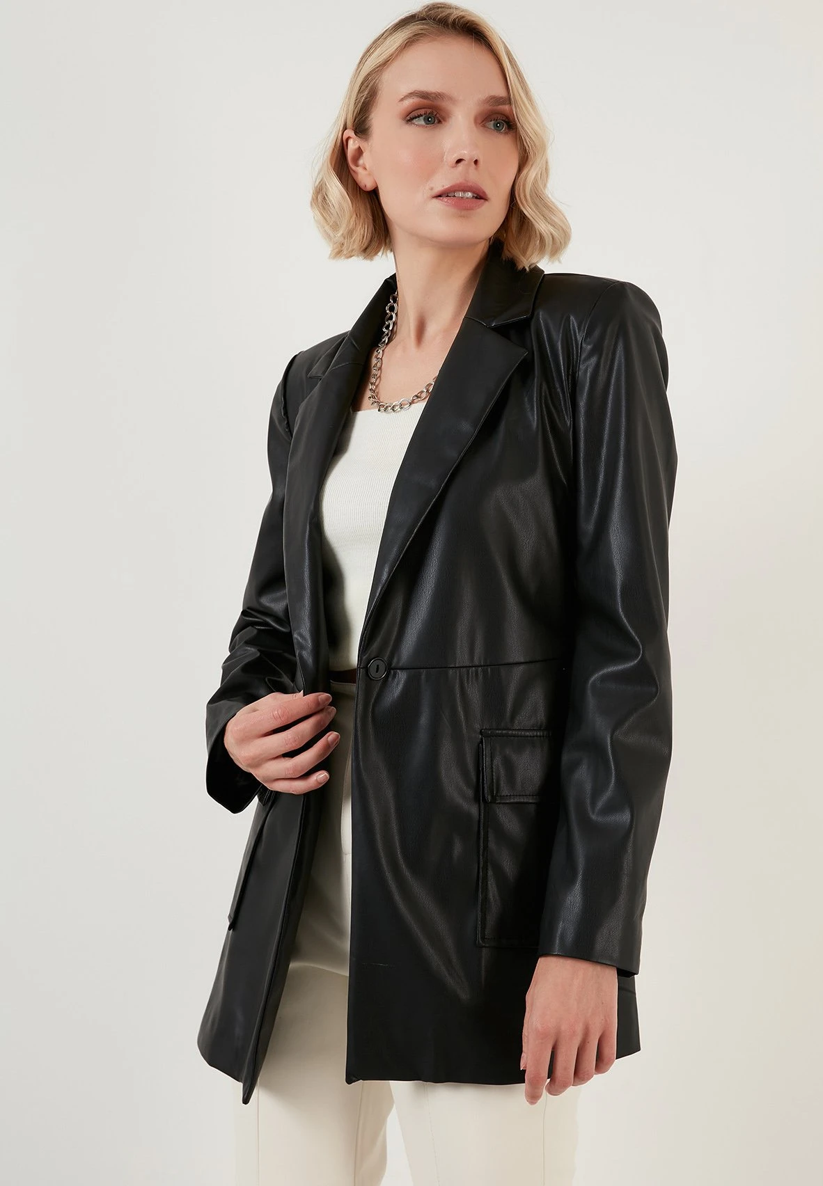 LELA Regular Fit - Blazer - Black 8 LELA Regular Fit - Blazer - Black - Afbeelding 6