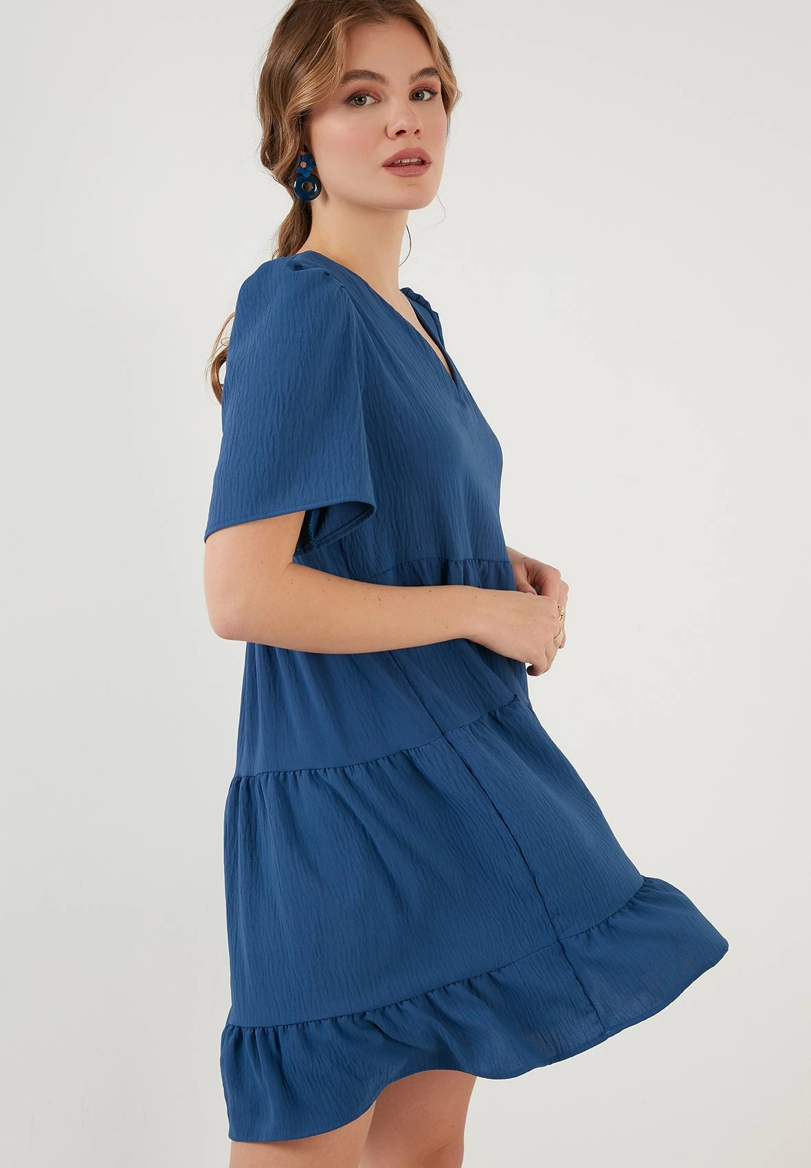 LELA Loose Fit - Jurk - Indigo 4 LELA Loose Fit - Jurk - Indigo - Afbeelding 2