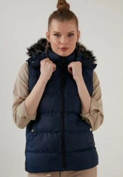 LELA Slim Fit - Bodywarmer - Navy Blue -Lela 89631579559a4f63ac0db181ee2933a3