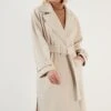 LELA Regular Fit - Trenchcoat - Stone -Lela 89d44b76c76f4955ae5cad989b70b0d6
