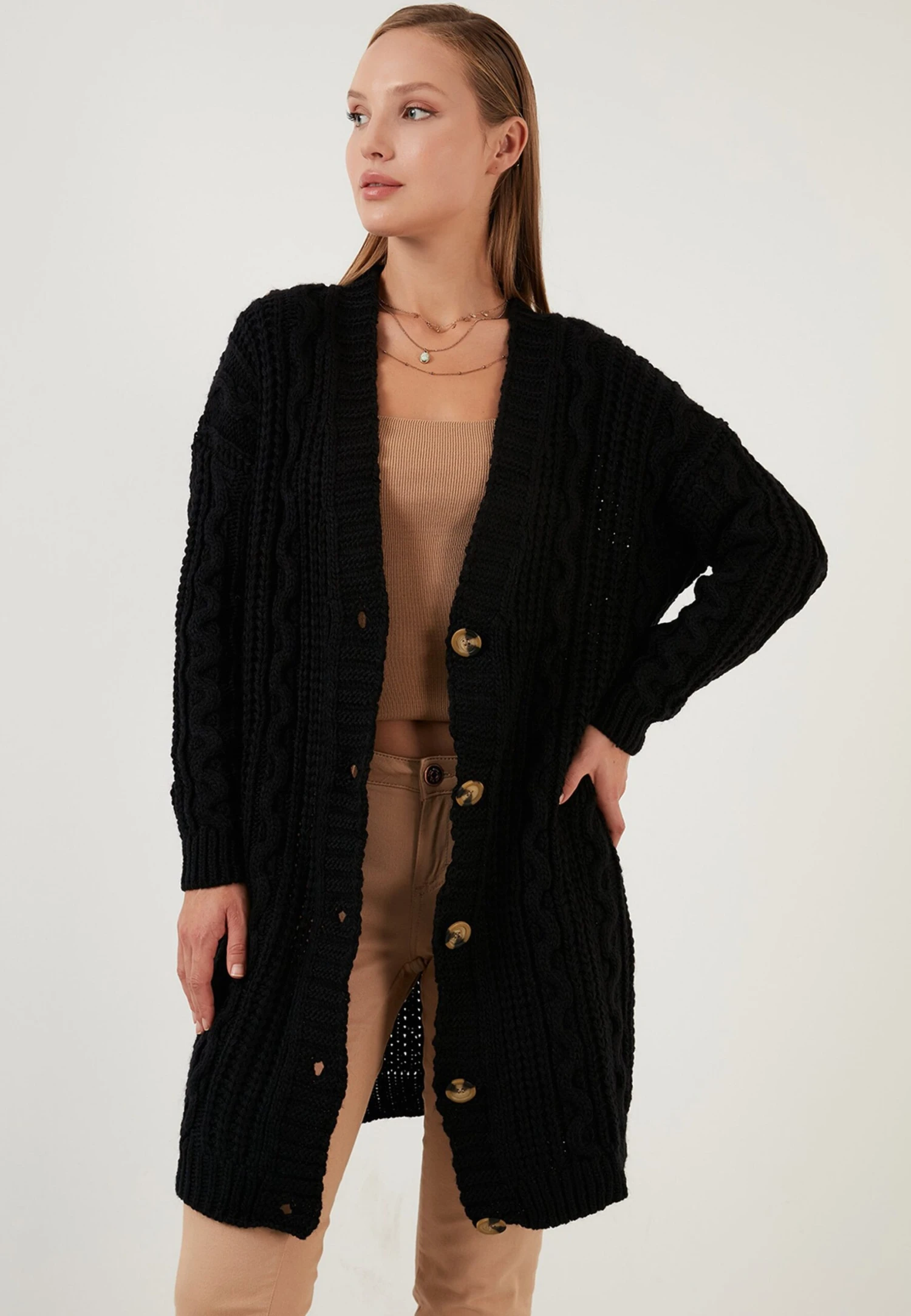 LELA Regular Fit - Vest - Black 6 LELA Regular Fit - Vest - Black - Afbeelding 4