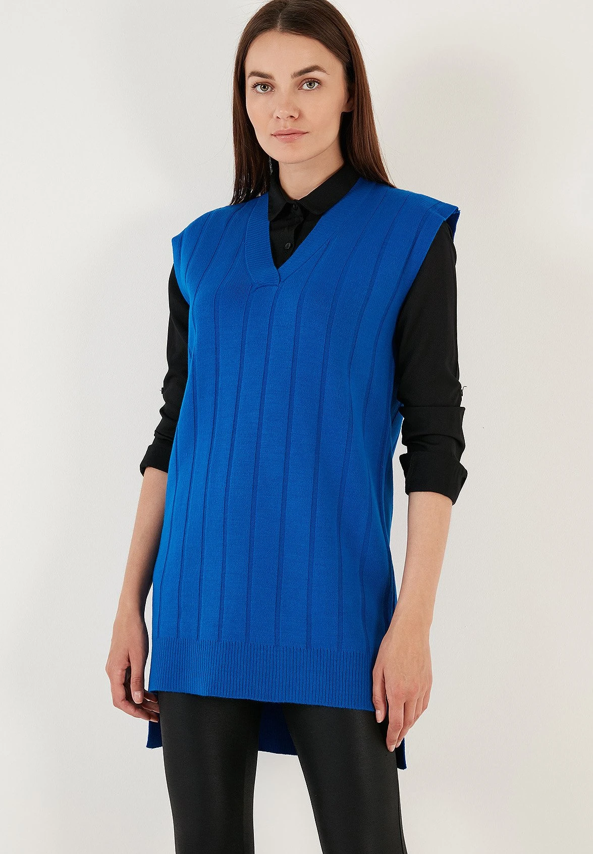 LELA Regular Fit - T-Shirt Basic - Royal Blue 3 LELA Regular Fit - T-Shirt Basic - Royal Blue