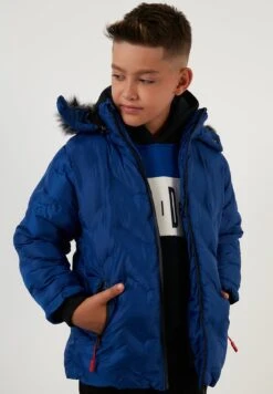 LELA Regular Fit - Winterjas - Blue -Lela 9119775e7ad9458890e787ed450fbe32