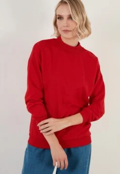LELA Regular Fit - Sweater - Red -Lela 91e863e85d0e4f23811c233c2e56bd89