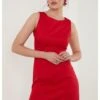 LELA Slim Fit - Etui-Jurk - Red 2 LELA Slim Fit - Etui-Jurk - Red -Lela 93f346e1f8664556bbdaf43e00be2842