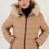 LELA Inflatable- Winterjas - Light Brown -Lela 95b0626581514e4a8c0ac3a96a7c6606