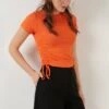LELA Slim Fit - Blouse - Orange Color -Lela 95fec42b88d34922b668f8589f967b4c