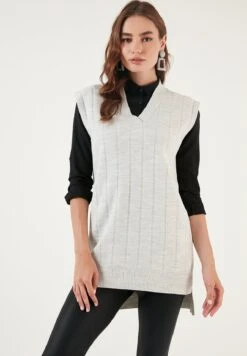 LELA Regular Fit - T-Shirt Basic - Snow Grey