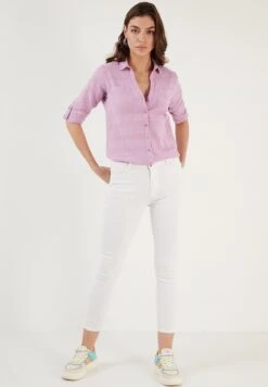 LELA Overhemdblouse - Lilac 9 LELA Overhemdblouse - Lilac -Lela 9a276ecb9eab457187f6c4b5cead6299