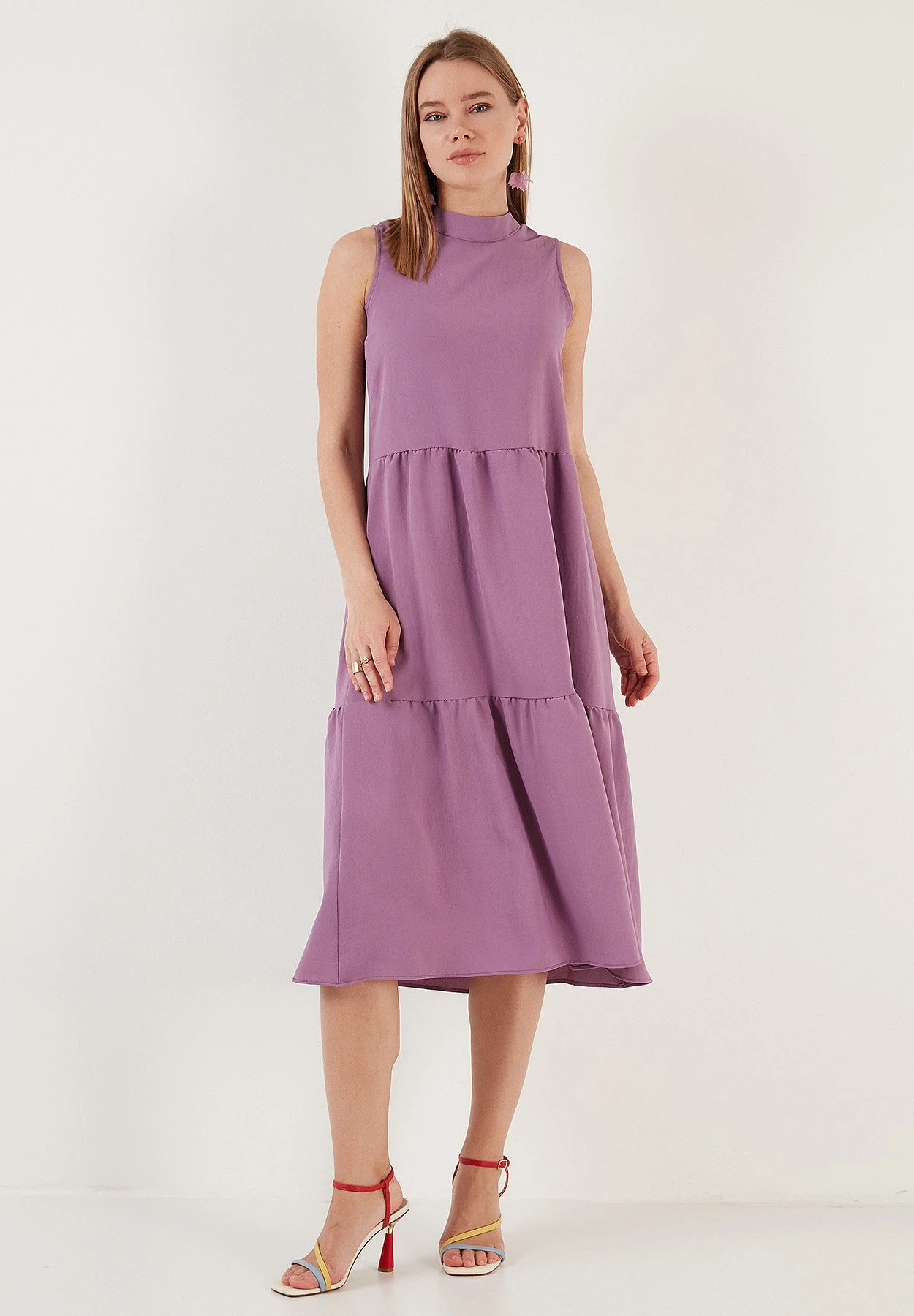 LELA Regular Fit - Jurk - Lilac 3 LELA Regular Fit - Jurk - Lilac