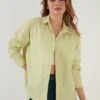 LELA Regular Fit - Overhemdblouse - Yellow 2 LELA Regular Fit - Overhemdblouse - Yellow -Lela 9e5fa6de7afd49eb91c5c2c871fb07ef