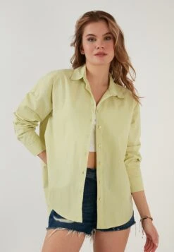 LELA Regular Fit - Overhemdblouse - Yellow