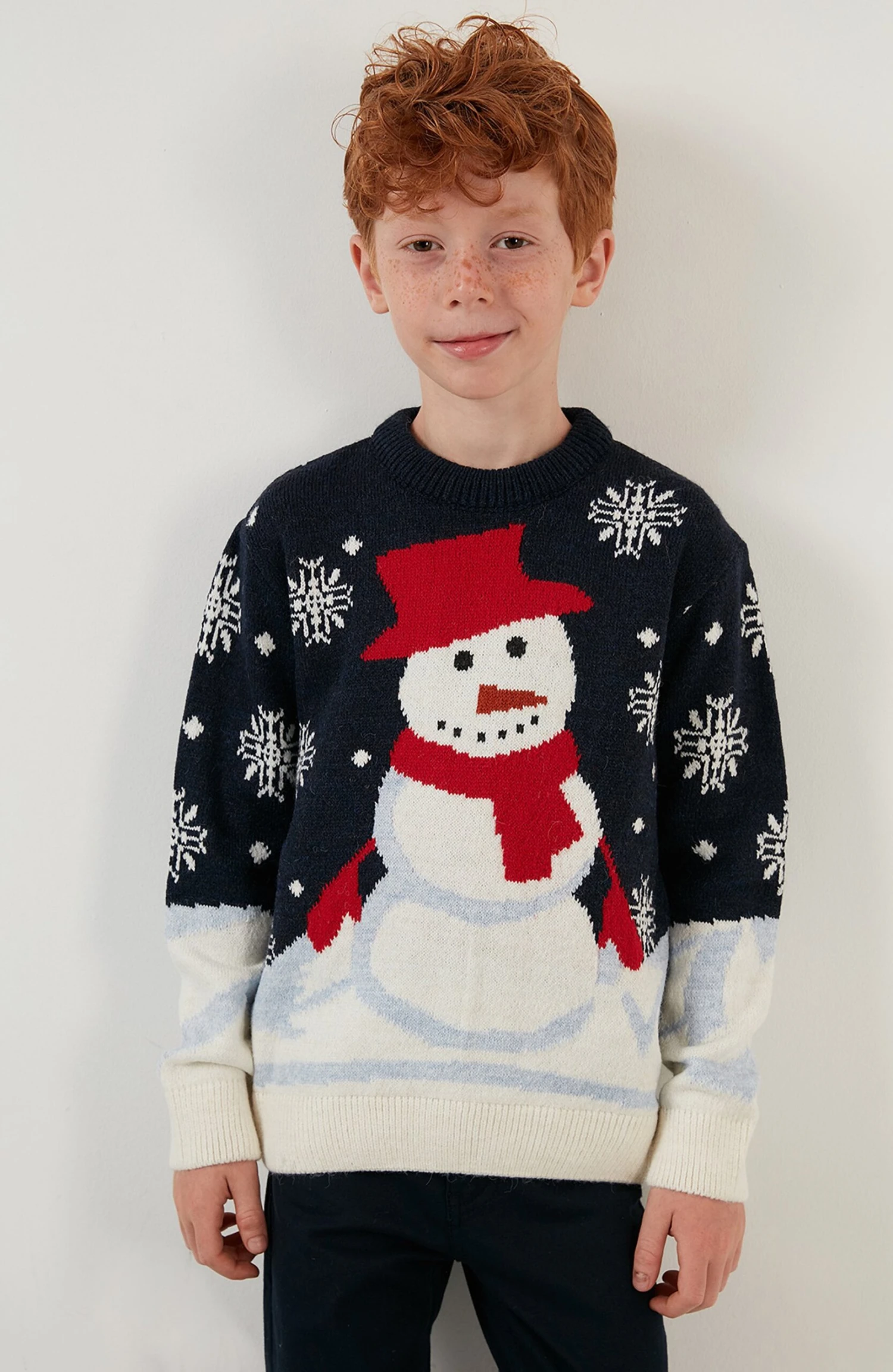 LELA Regular Fit - Trui - Dark Blue 3 LELA Regular Fit - Trui - Dark Blue