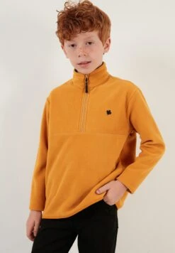 LELA Fleece Trui - Mustard 11 LELA Fleece Trui - Mustard -Lela a0078ebe45e24fdab2687a92bd35987c