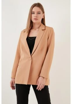 LELA Regular Fit - Blazer - Camel -Lela a0f2a34b514a41cf9ea5d3d266eb63d3