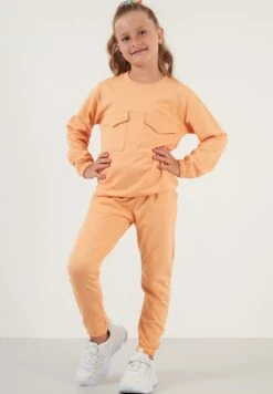 LELA Regular Fit - Trainingspak - Orange -Lela a18ceb443b0448668f1300af420fbe07