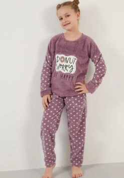 LELA Regular Fit Set - Pyjama - Lilac -Lela a1a4f78297994c6b97230b613bcee970