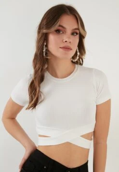 LELA Slim Fit- T-Shirt Print - Ecru 13 LELA Slim Fit- T-Shirt Print - Ecru -Lela a20100a16a154d108aed8628f4415837