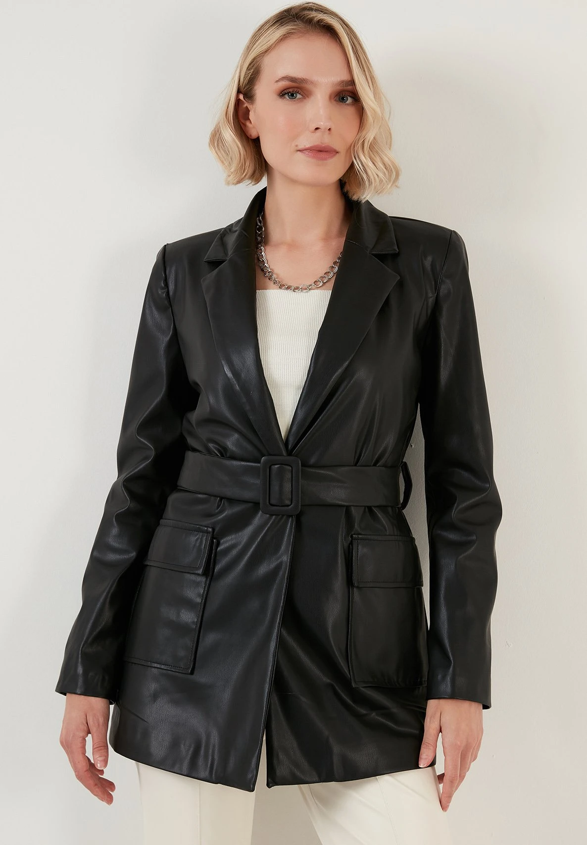 LELA Regular Fit - Blazer - Black 3 LELA Regular Fit - Blazer - Black