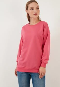 LELA Regular Fit - Sweater - Fuchsia -Lela a547fb375ab74dfbbb033e6a50bc0d44