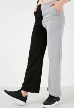 LELA Regular Fit - Trainingsbroek - Black-Grey -Lela a7aed711426b4dd3bc304009f7a9a331