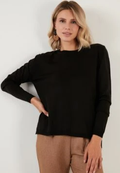 LELA Trui - Black -Lela ac37e5fe6dab4b7f97908028caf9244d