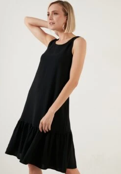 LELA Regular Fit- Jurk - Black 13 LELA Regular Fit- Jurk - Black -Lela ad121622357c4a91b0c049e370b928ea