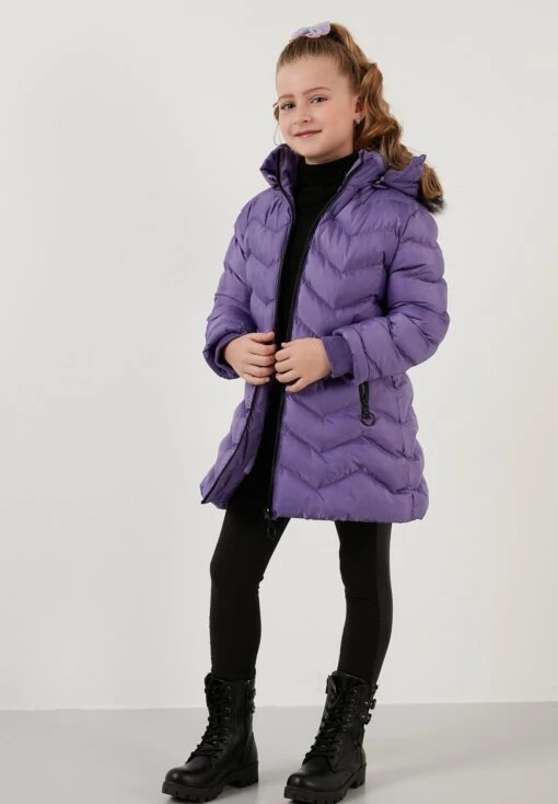 LELA Regular Fit - Winterjas - Lilac 4 LELA Regular Fit - Winterjas - Lilac -Lela ad3e40306d7e44a98bf70b29b54ba8f0