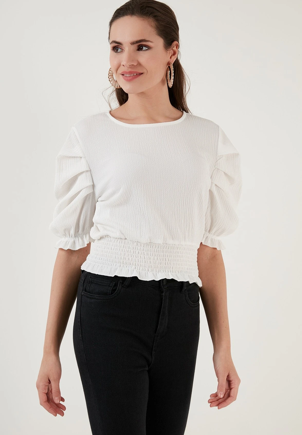 LELA Blouse - Ecru 5 LELA Blouse - Ecru - Afbeelding 3