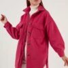 LELA Loose Fit - Lichte Jas - Fuchsia -Lela b347aaf5a35946428c1d10c4d2678dcb