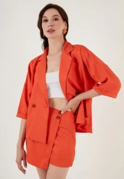 LELA Fit - Blazer - Orange -Lela b5d92d9ab0b0433184a6bae5828c8cbb