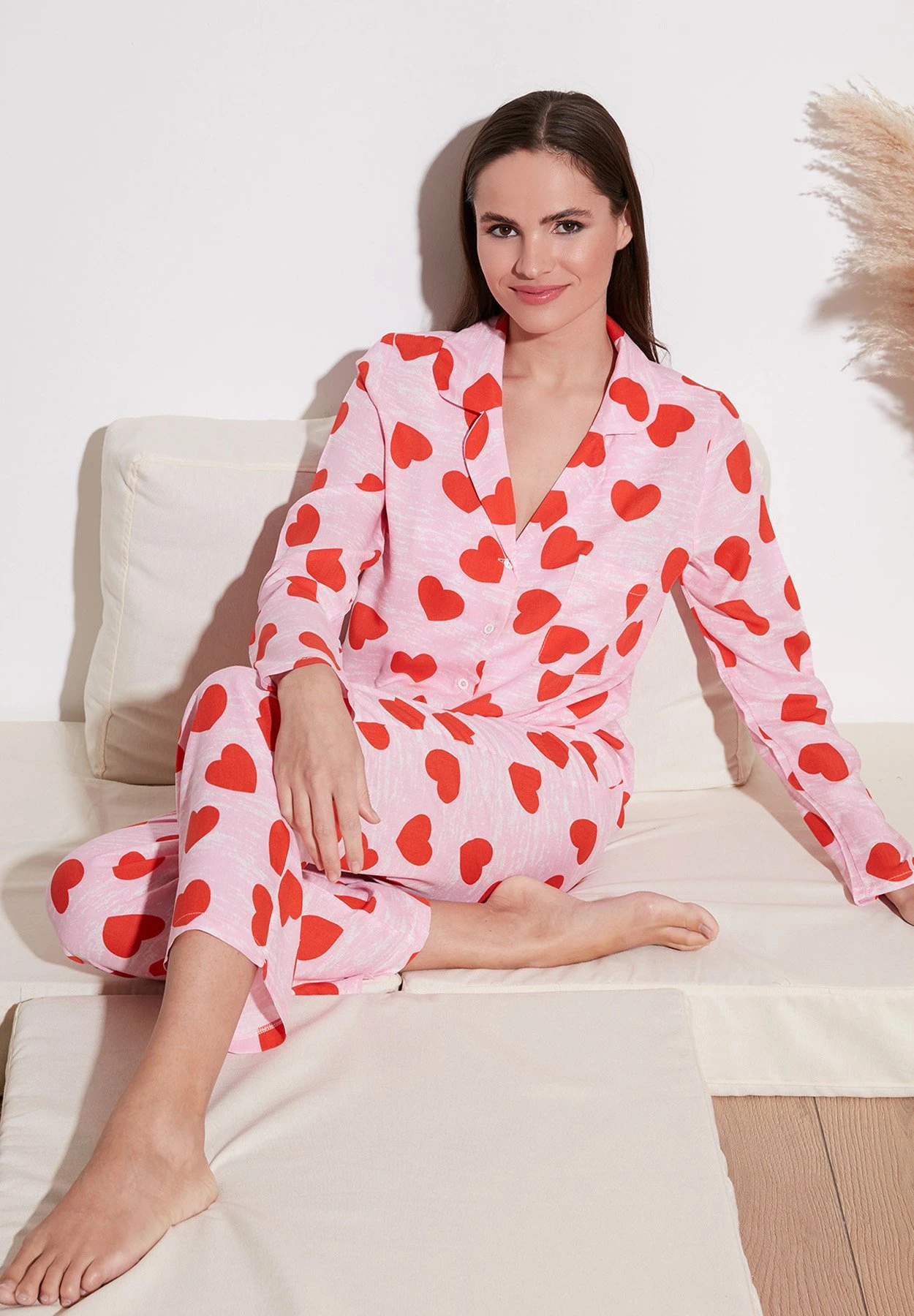 LELA Set - Pyjama - Pink 7 LELA Set - Pyjama - Pink - Afbeelding 5