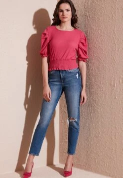 LELA Blouse - Fuchsia -Lela b989a309c7074ba28678725d1bda1057