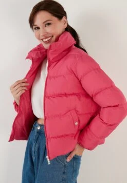 LELA Regular Fit - Winterjas - Fuchsia -Lela bae2d6bc6eba41ae87e9e77d0c5daba2