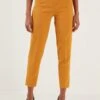 LELA Regular Fit - Broek - Mustard -Lela bae42fc241a74ec4b2844cd56d3bf61c