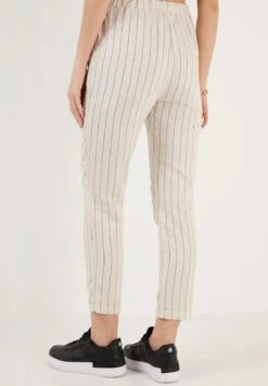 LELA Slim Fit - Broek - Ecru -Lela be322ad88b744483bf27c192cb2c10bf