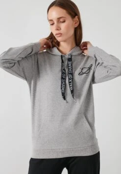 LELA Slim Fit - Hoodie - Grey