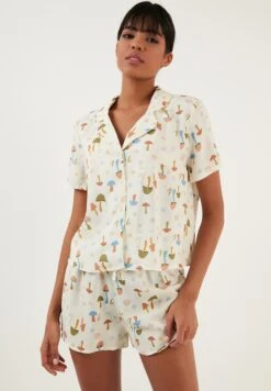 LELA Regular Fit - Pyjama - Beige -Lela c1eacdd94d274d9fb7aec501c4b7c020