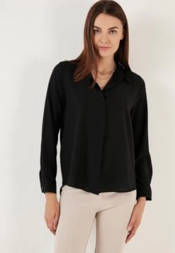 LELA Overhemdblouse - Black