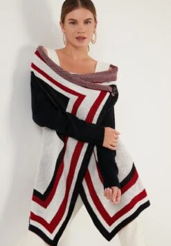 LELA Regular Fit - Vest - Dblue/Ecru/Red 12 LELA Regular Fit - Vest - Dblue/Ecru/Red -Lela c43ac2484188416cb526efc22ecd2caf