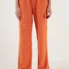 LELA Regular Fit - Cargobroek - Orange -Lela c9ca2e21544b426a9d47bd055815009e